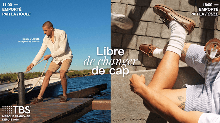 TBS et heaven dévoilent la campagne « Libre de changer de cap »